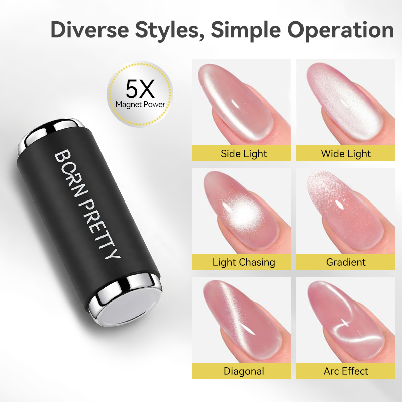 1/2 個デュアルヘッドネイルアートマグネットスティック耐衝 - Contour Palette Stick のレビューと価格