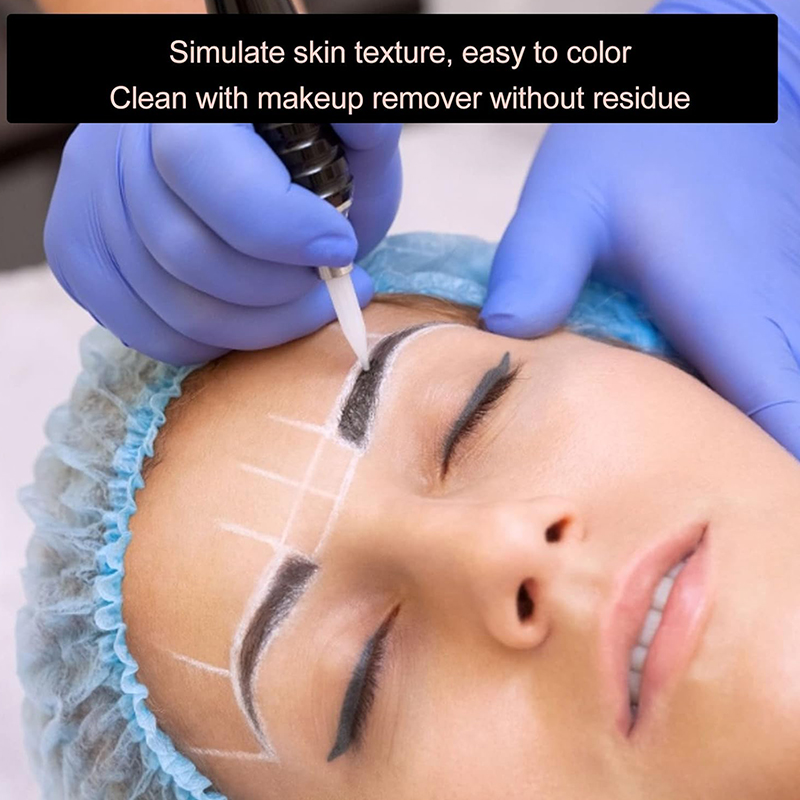 メイクアップボード眉毛タトゥー練習顔偽スキンアイメイクアップ - Beauty Makeup Academy のレビューと価格